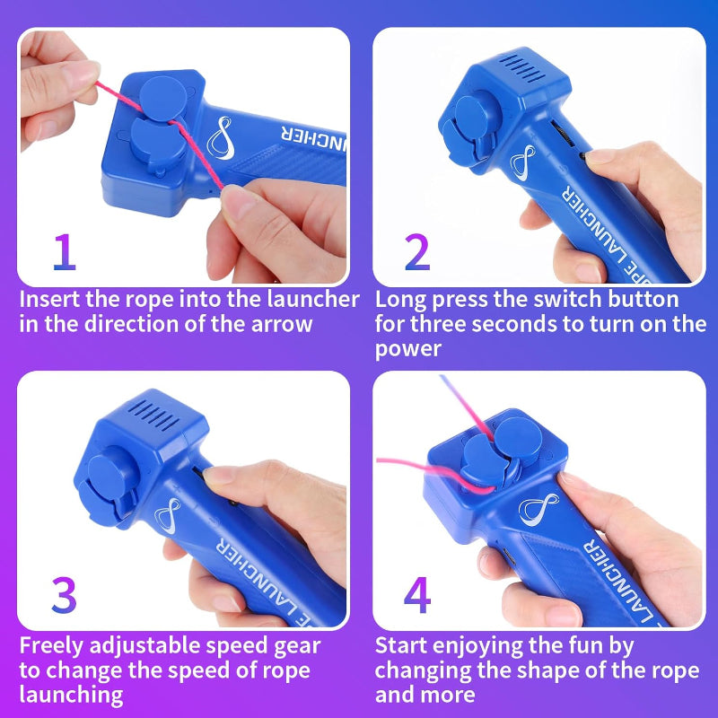 Compact Rope Launching Device