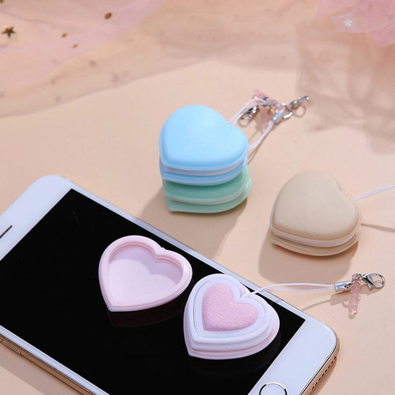 Delicate Heart Shaped Phone Screen Cleaner