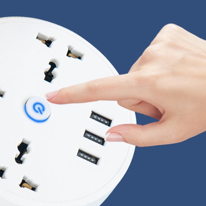 Compact Universal Power Adapter Plug