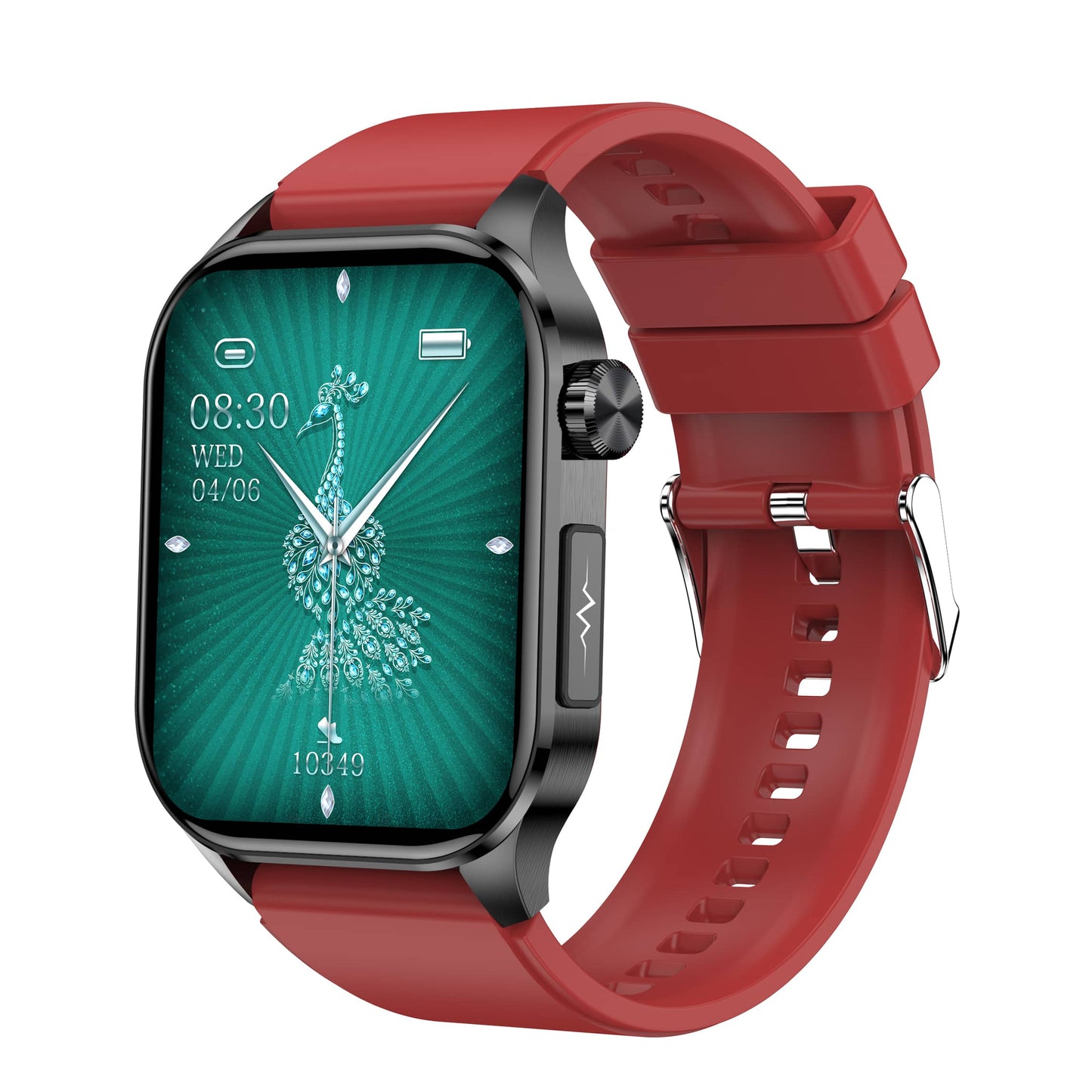 Advanced Health Smartwatch with ECG and Blood Pressure Monitor