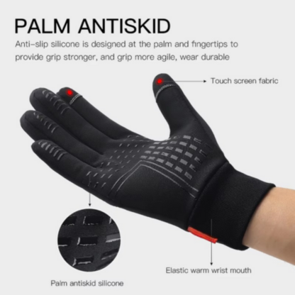 Insulated Waterproof Sports Gloves for Men Women