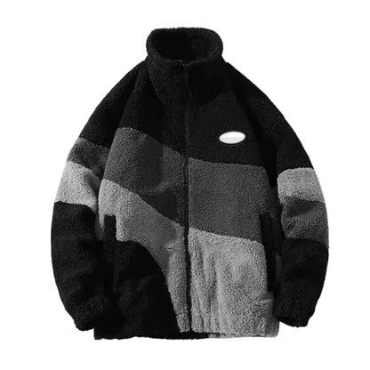 Cozy Mens Fleece Bomber Winter Jacket