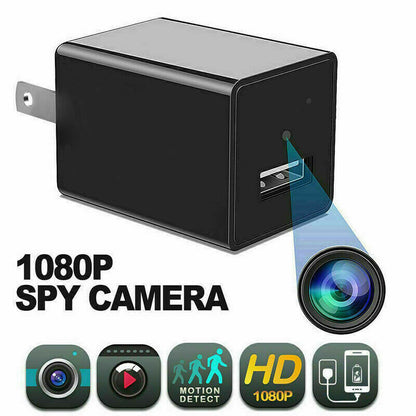 Mini 1080P Spy Camera USB Wall Adapter