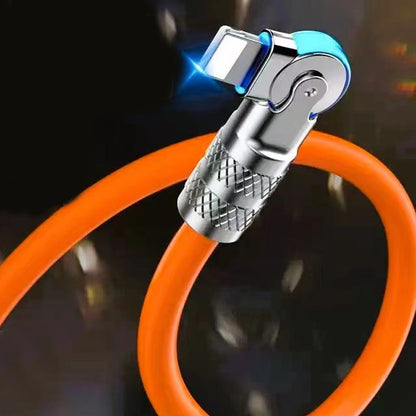 Bendable 360 Rotation USB Charger Cable