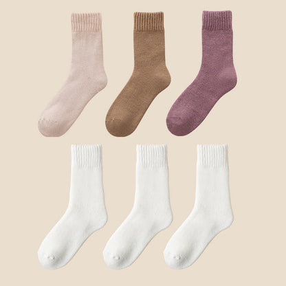Cozy Fleece Lined Thermal Socks for Men Women