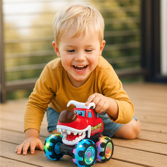 Bright LED Monster Truck Toy Vehicles - Luxicro