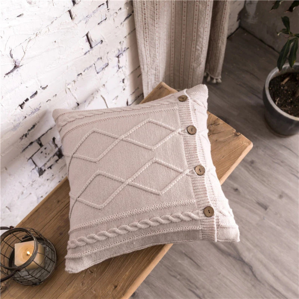 Easy Fit Zipper Sofa Cushion Cover