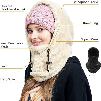 Warm Fleece Ski Face Mask