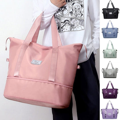 Spacious Dual Compartment Travel Duffel Bag