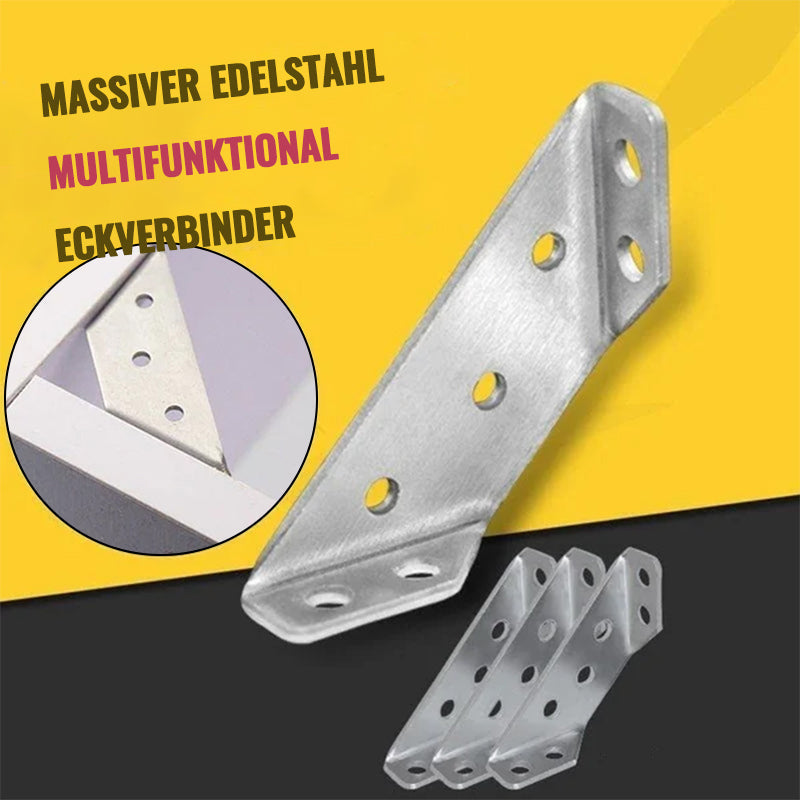 Durable Steel Corner Support for Shelves - Luxicro