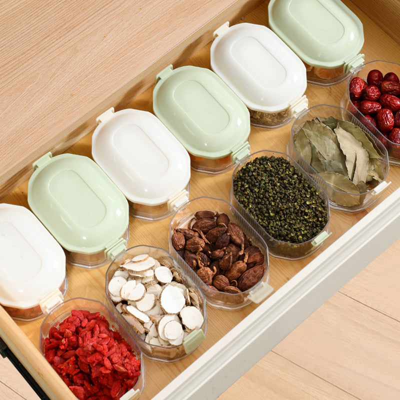 Compact Adjustable Spice Storage Box