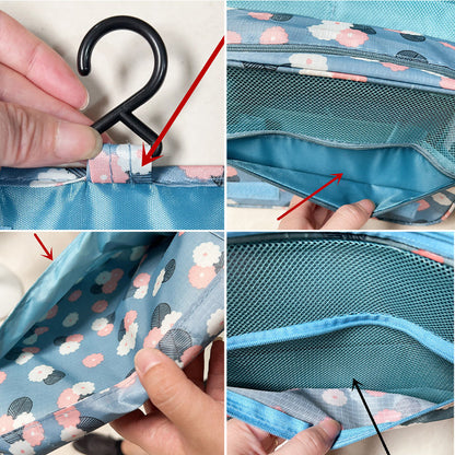 Portable Folding Toiletry Bag