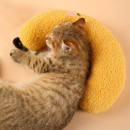 Adorable Plush Cat Pillow