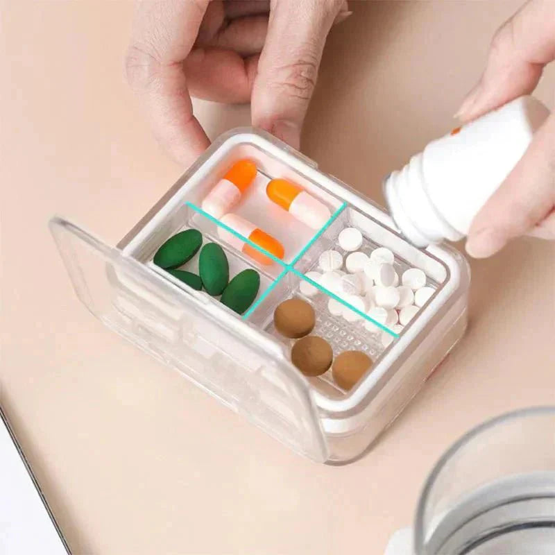 Simple Daily Pill Storage Box