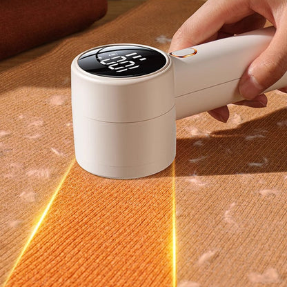 Compact Rechargeable Lint Remover with LED Display