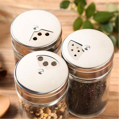 Glass Herb Container Organizers