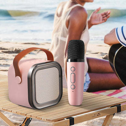 Portable Wireless Karaoke Machine with Microphones