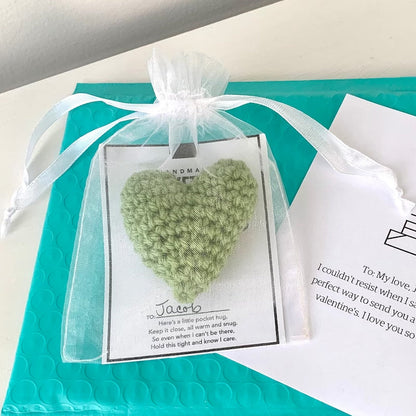 Cute Handmade Heart Shaped Purse