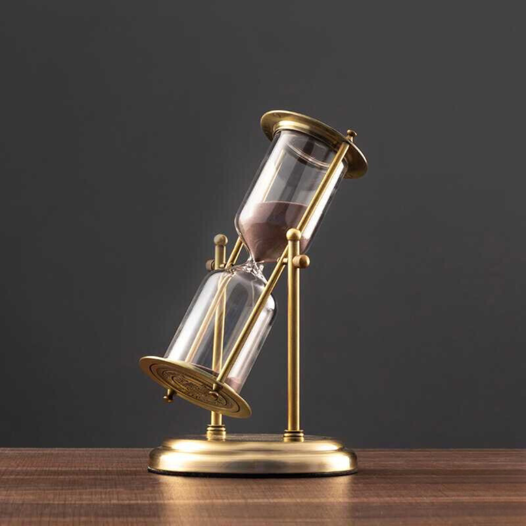 Classic Glass Timer with Colored Sand