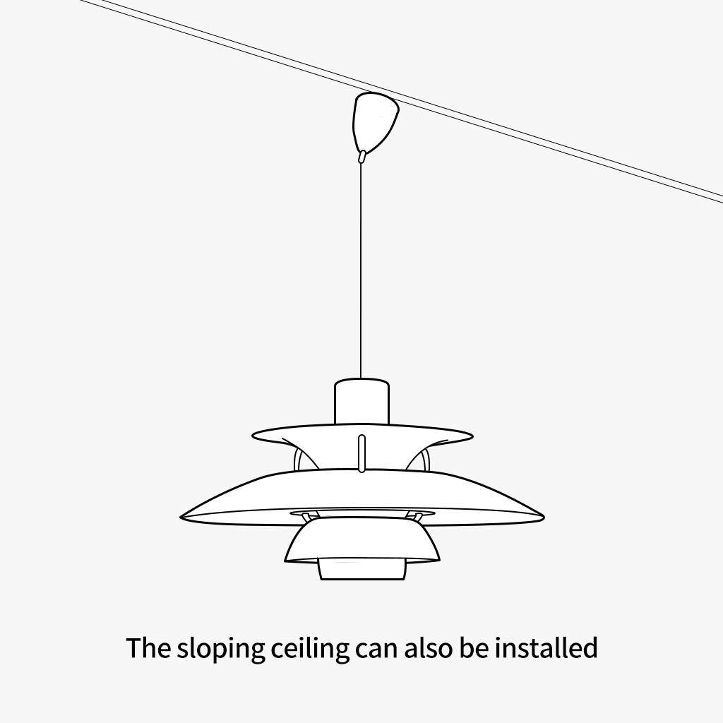 Contemporary Tiered Pendant Light Fixture