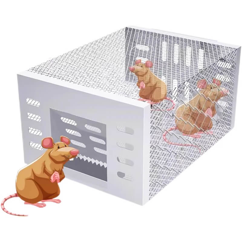 Effortless Catch Automatic Mouse Trap with Repeat Mode