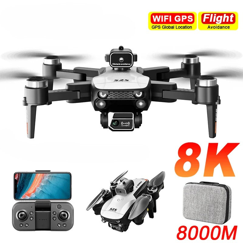 Compact Travel Foldable Smartwatch Drone
