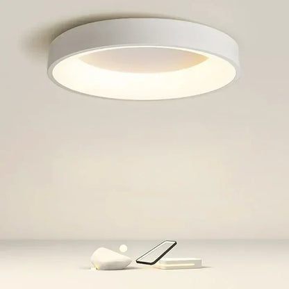 Contemporary Circular LED Ceiling Lamp - Luxicro