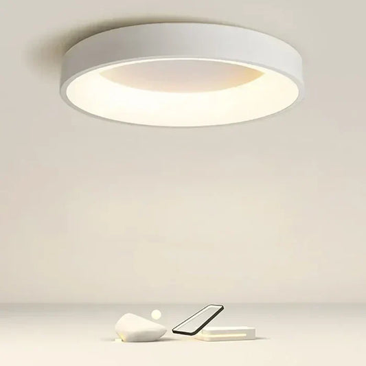 Contemporary Circular LED Ceiling Lamp - Luxicro