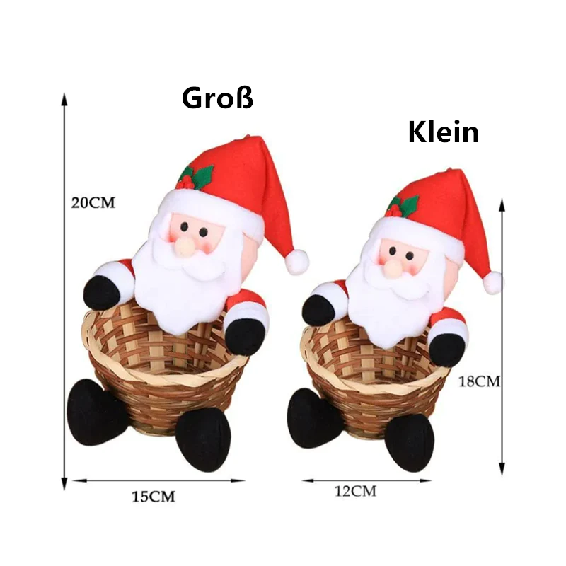 Holiday Sweet Woven Gift Basket
