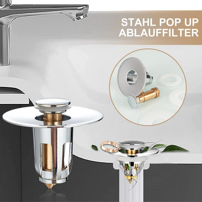 Simple Shower Drain Hair Filter