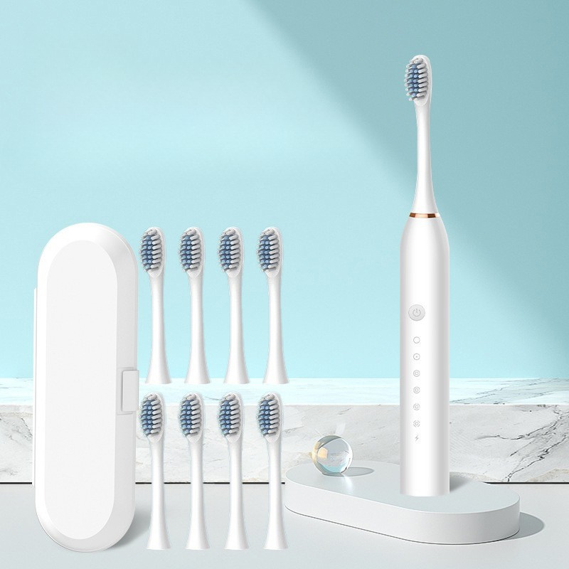 Compact Rechargeable Toothbrush with Deep Clean Settings