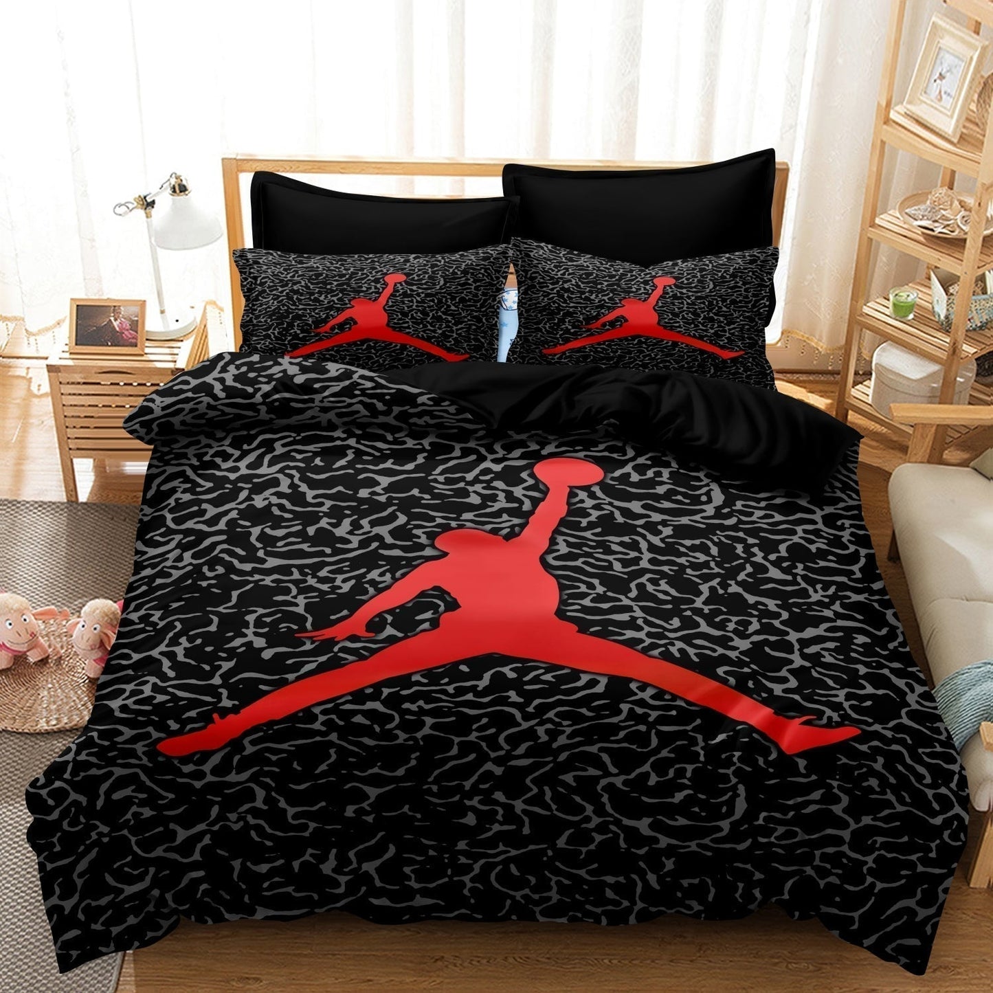 Sporty NBA Bed Sheet Set