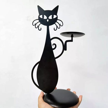 Cute Cat Candle Holder