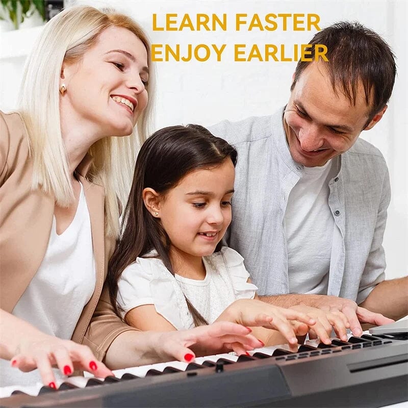 Easy Peel Piano Key Stickers