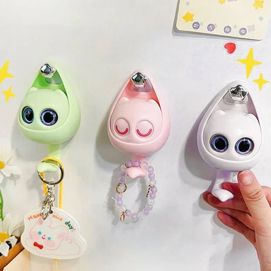 Cute Cat Wall Coat Hooks - Luxicro