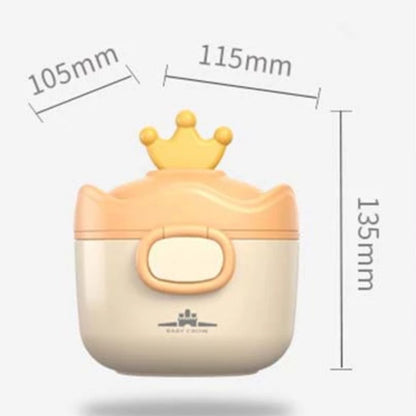 Baby Food Storage Container - Convenient Milk Powder Dispenser