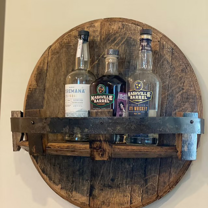 Premium Wooden Whiskey Decanter