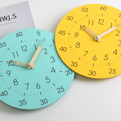 Silent Kids Room Wall Clock