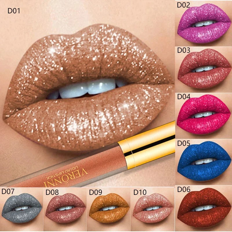 Shiny Sparkle Glitter Lip Gloss - Luxicro