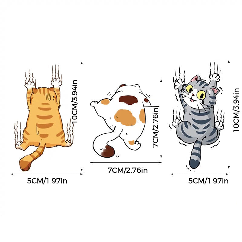 Funny Kitty Vehicle Decal Sticker - Luxicro