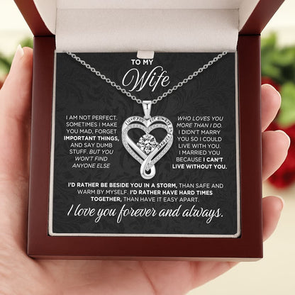 Beautiful Heart Necklace for Women Always