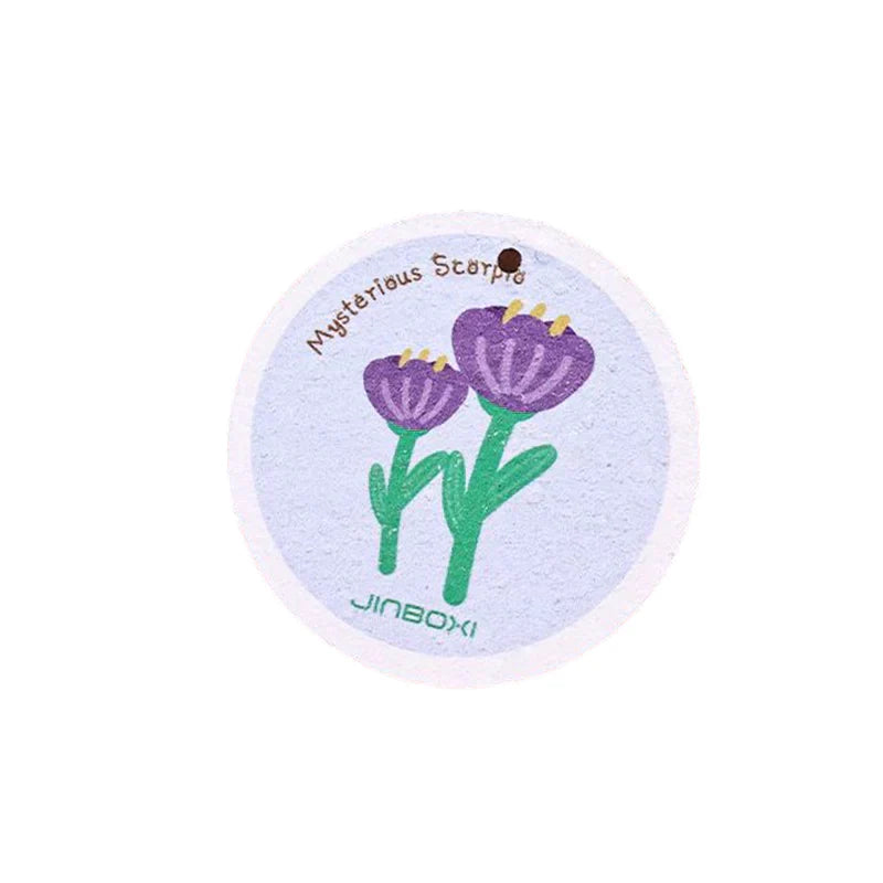 Vibrant Flower Pattern Absorbent Kitchen Towel