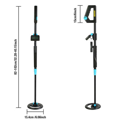 Compact Waterproof Metal Detector for Gold Hunting