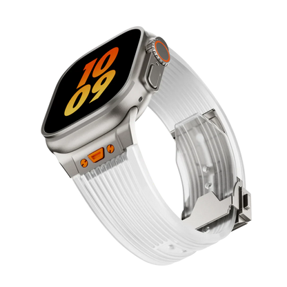Clear Flexible Apple Watch Strap