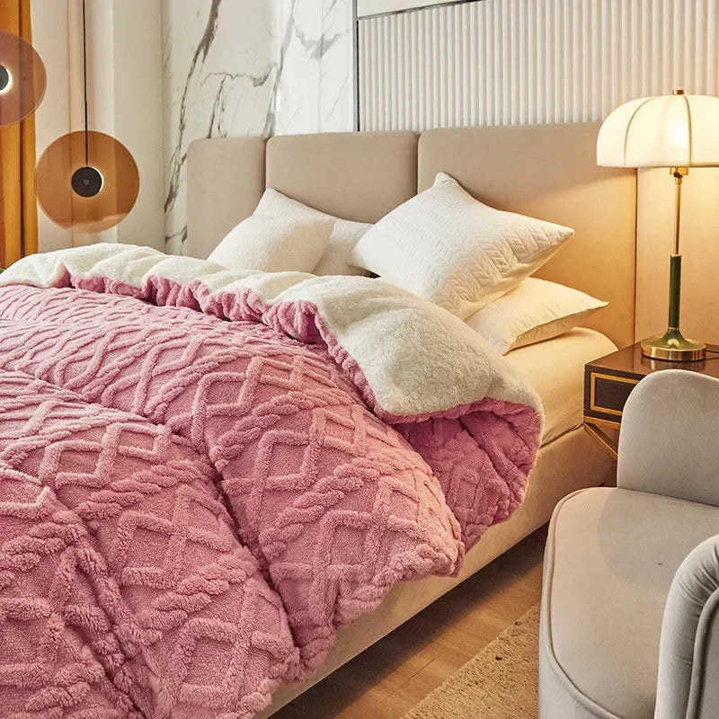 Cozy Double Sided Duvet Cover Set