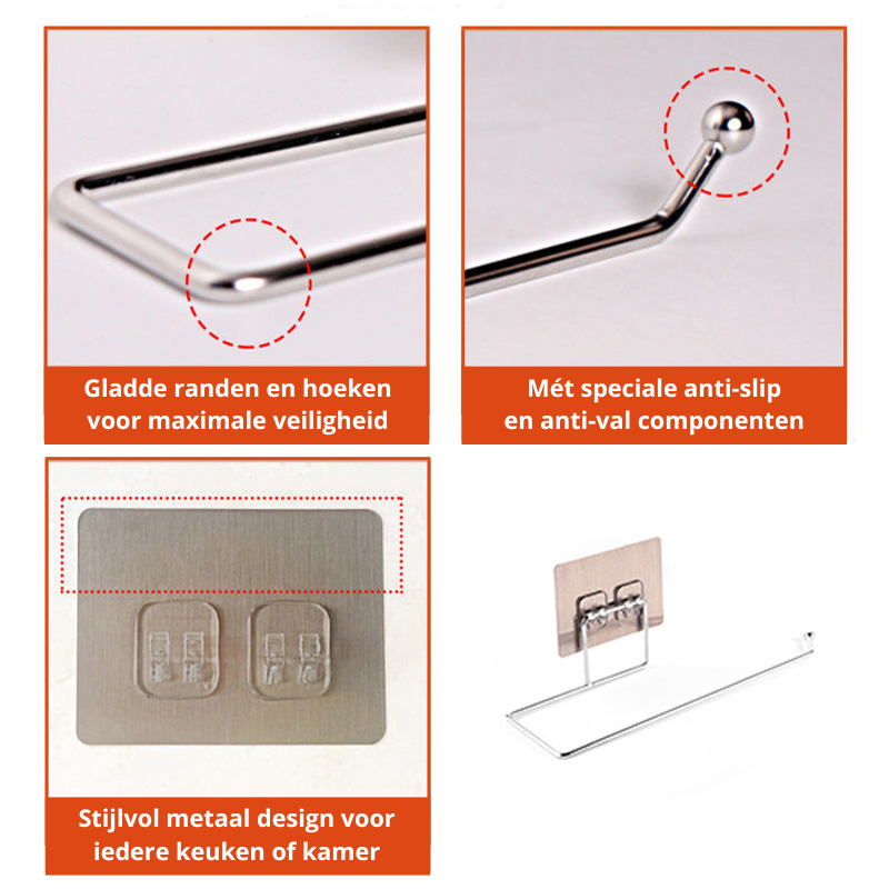 Practical Kitchen Paper Towel Holder Set
