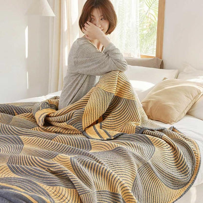 Soft Double Sided Cotton Blanket - Luxicro
