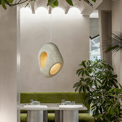 Edgy Modern Metal LED Pendant Lamp