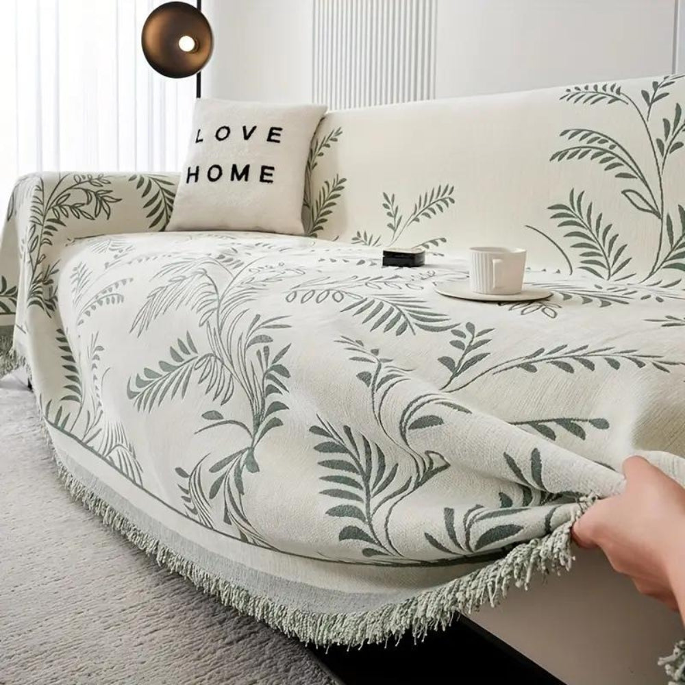 Plush Fleece Sofa Slipcover - Luxicro