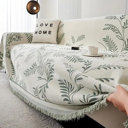 Plush Fleece Sofa Slipcover - Luxicro
